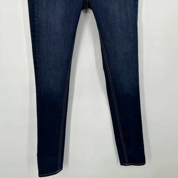 Rag & Bone Blue Skinny Bedford Stretchy Jeans MidRise Style W1502K089BED Size 27 - Picture 4 of 8